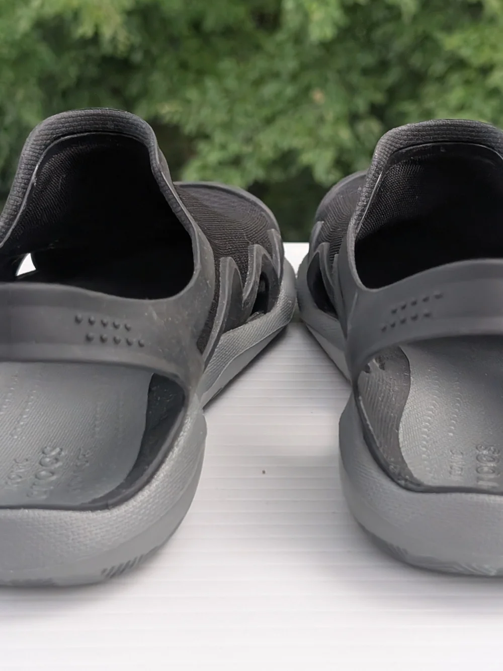 Crocs LiteRide Mesh Slip-On Clog - Black